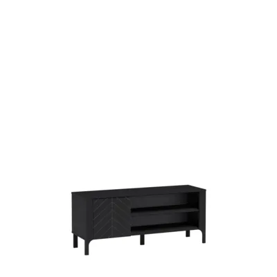 ТВ шкаф MALUMI MM-6 135 черно – снимка 1