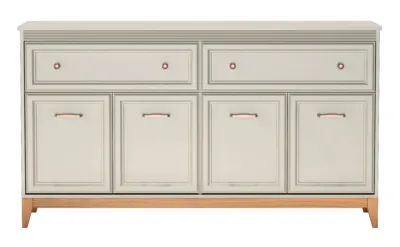 Скрин WINDSOR W-2 кашмир/натурален дъб – снимка 3