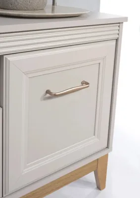 ТВ шкаф WINDSOR W-8 кашмир/натурален дъб – снимка 3