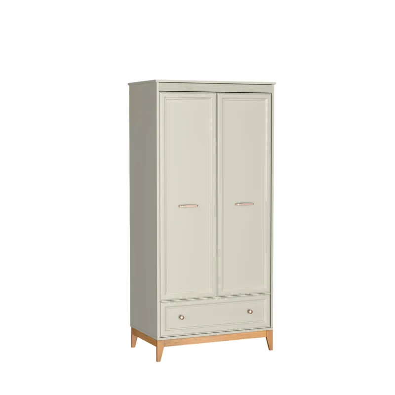 Гардероб WINDSOR W-10 кашмир/натурален дъб