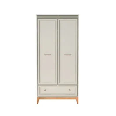 Гардероб WINDSOR W-10 кашмир/натурален дъб – снимка 3