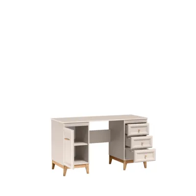 Бюро WINDSOR W-14 кашмир/натурален дъб – снимка 3