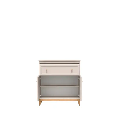 Шкаф за антре WINDSOR W-19 кашмир/натурален дъб – снимка 4