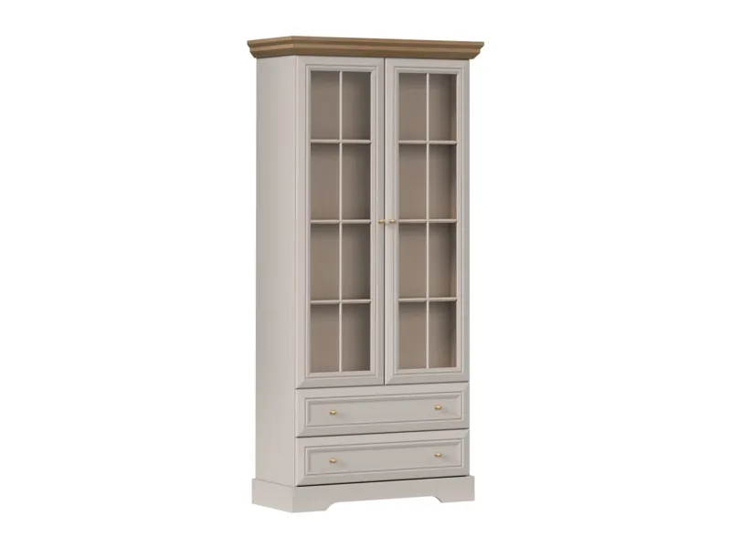 KORA PLUS KRW2 витрина кашмир/дъб мавелия