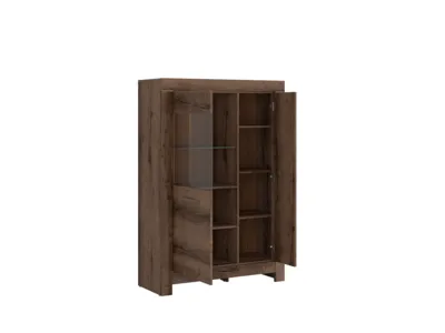 Витрина BALIN REG1D1W корпус и фронт дъб монастри – снимка 3