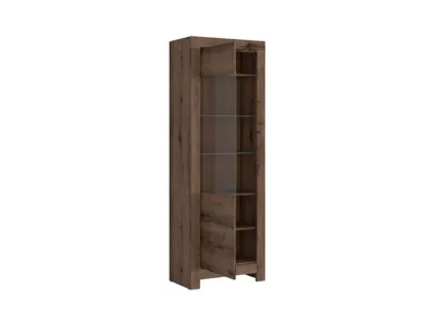 Витрина BALIN REG1WL корпус и фронт дъб монастри – снимка 4