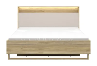 Легло DALVA LOZ/160/B дъб маувела/кашмир – снимка 4