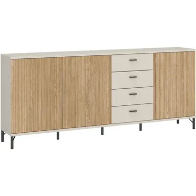 MOSANO LUSK103 комод дъб кремона/кашмир – снимка 1