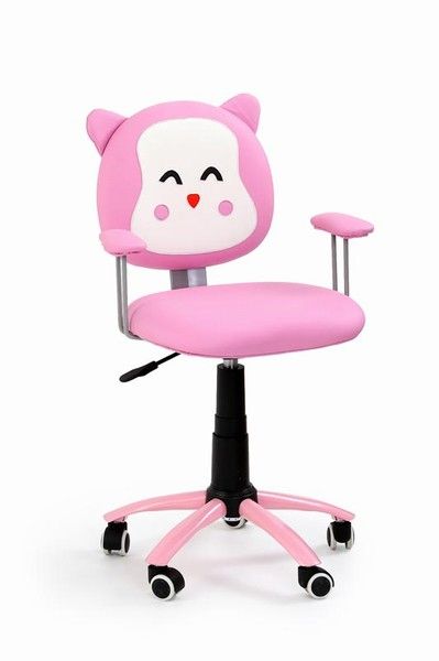 Детски офис стол KITTY розово